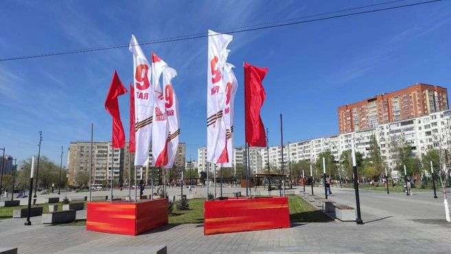 Украшать город начали 20 апреля | Источник: администрация Оренбурга