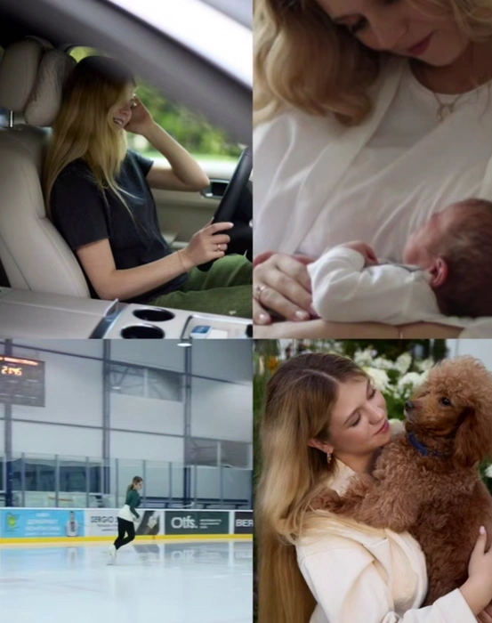 Так Александра Трусова показала свою жизнь за два месяца | Источник: Александра Трусова / Telegram