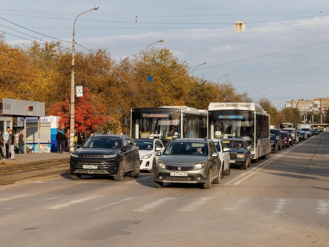 Оплата проезда в специальных автобусах осуществляется по стандартным тарифам. | Источник: Алексей Волхонский / V1.RU