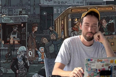 Новосибирский дизайнер президентского лимузина рисует мультфильмы