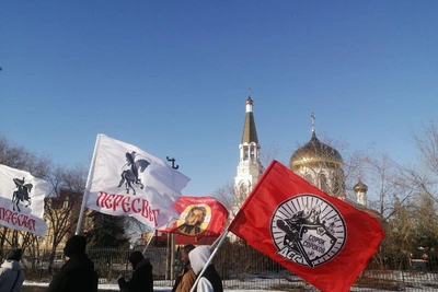 В Волжском прошёл мужской крестный ход