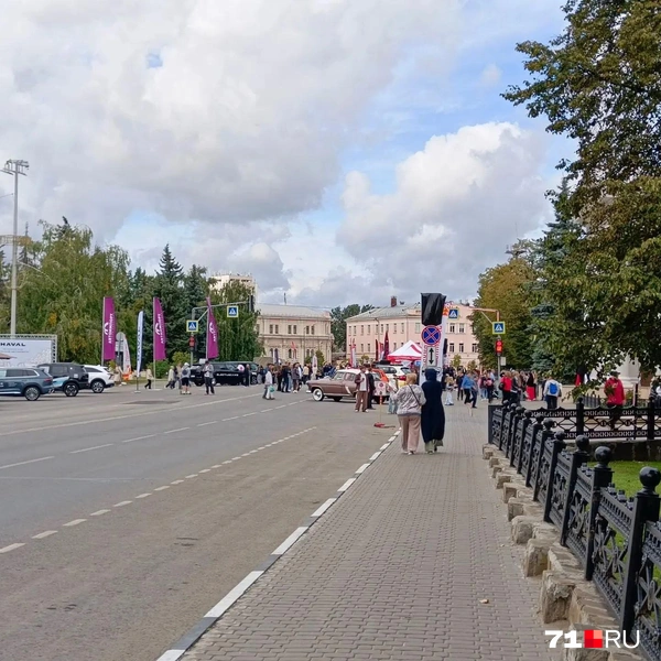 В городе пустовато | Источник: Максим Улитов/71.ru