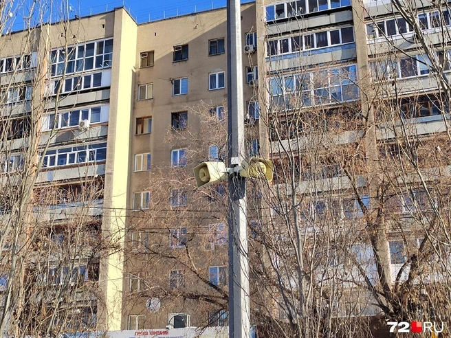 Проверка системы оповещения в Тюмени 4 марта | Источник: Павел Красоткин / 72.RU