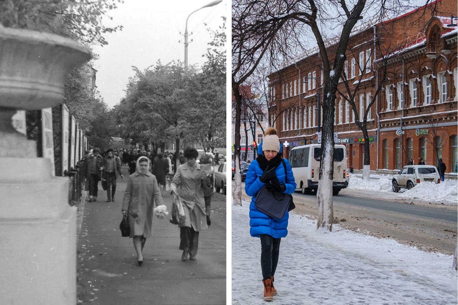 Путешествие в 1980-е: гуляем по Уфе и сравниваем новые виды с архивными фотографиями