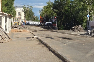 На Мяснорядском мосту демонтируют балки