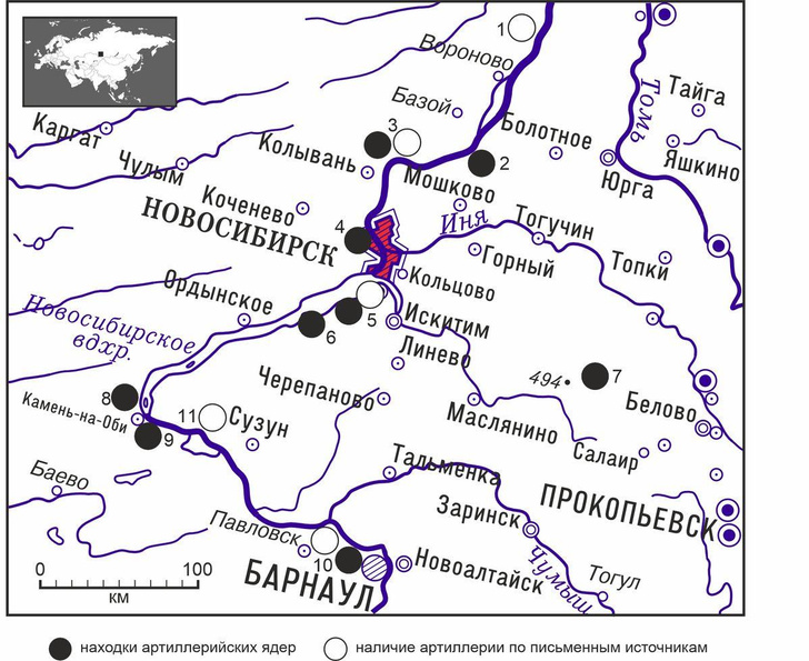 Огненные припасы: как в Сибири XVIII века использовали пушечные ядра, кроме прямого назначения?