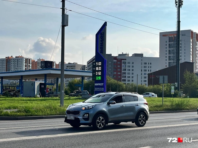 Цены на топливо на заправке «Кондор» в Заречном районе Тюмени на 3 августа 2026 года  | Источник: Анатолий Кузнецов / 72.RU