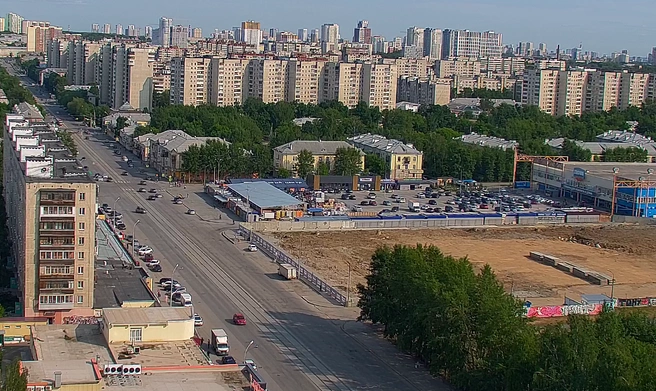 Площадку под строительство нового квартала на улице Победы уже подготовили | Источник: Forum