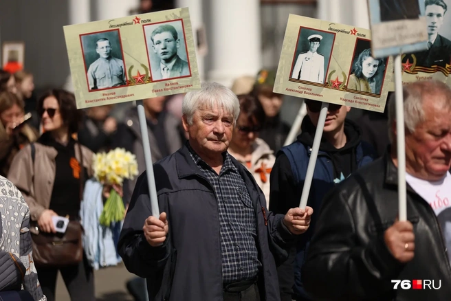 Ярославцы помнят и гордятся героизмом своих предков | Источник: Александр Куренной / 76.RU