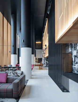 Montreal's Hotel Monville by ACDF Architecture features strict palette (фото 3.2)