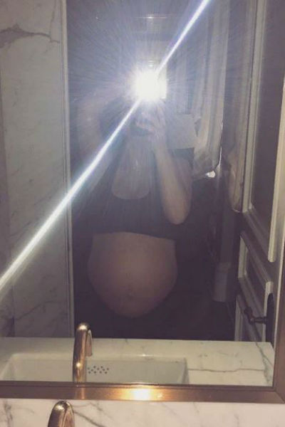 Ким Кардашьян в ожидании второго ребенка