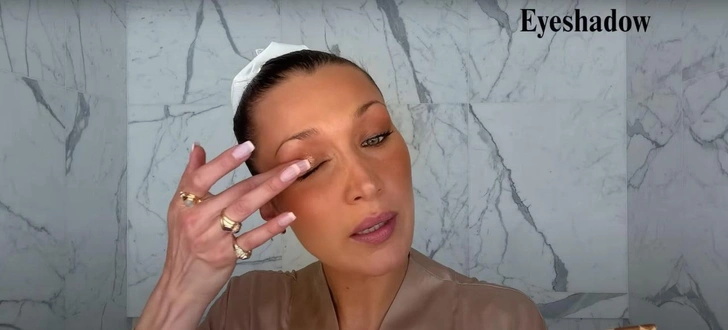 Источник: скриншот из видео Bella Hadid's Favorite Beauty Routines Vogue