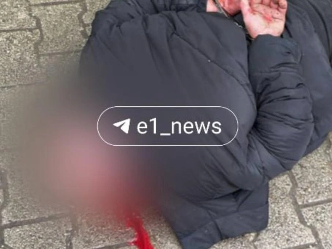 Нападавшего задержали вскоре после происшествия | Источник: читатель E1.RU