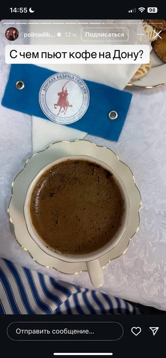 Источник: polinadibrova / Instagram.com* (экстремистская организация, деятельность запрещена на территории РФ)