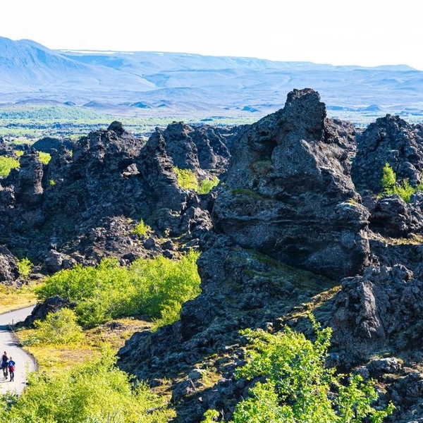 Лавовые лабиринты Диммюборгир | Источник: Palmi Gudmundsson&nbsp;via&nbsp;Shutterstock/Fotodom.ru