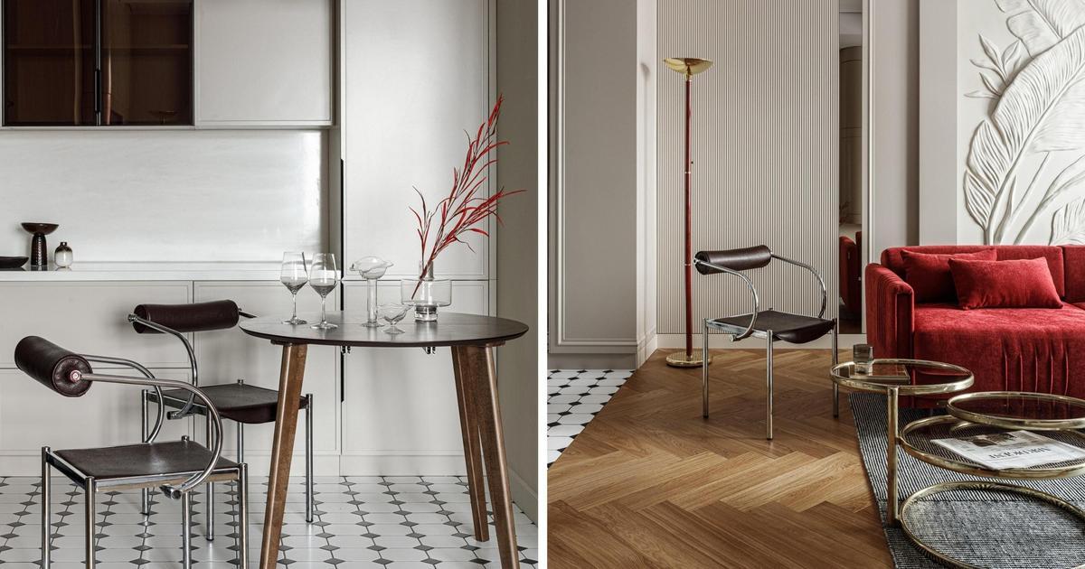 Интерьер квартиры 83 м² в Алма-Ате: mid-century, soft modern и ар-деко ...