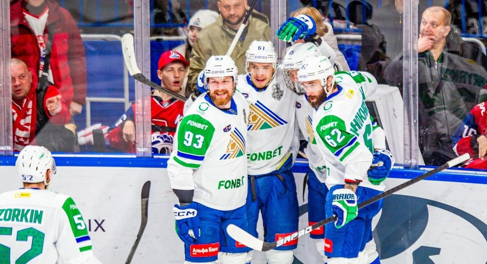 «Локомотив» — «Салават Юлаев» — 1:3. В серии 0-1 | Источник: «Салават Юлаев»
