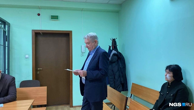 В последнем слове подсудимый просил оправдать его и заявил, что дело сфабриковано | Источник: Эмиль Фукс / NGS.RU