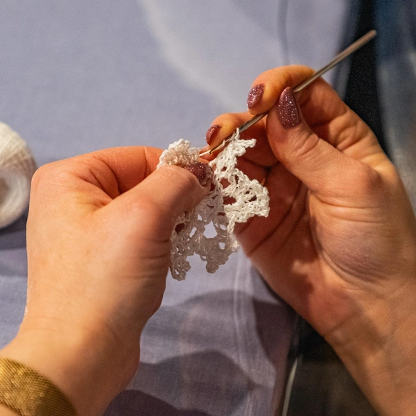 Кружево создают крючком | Источник: Тимофей Калмаков / 59.RU