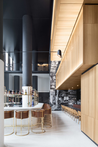 Montreal's Hotel Monville by ACDF Architecture features strict palette (фото 5.1)