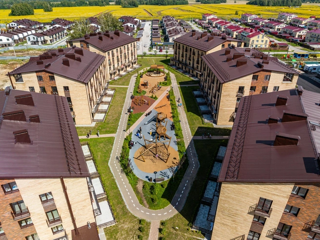 В микрорайоне воплотили в жизнь проекты разной архитектуры | Источник: ООО&nbsp;«Антар»
