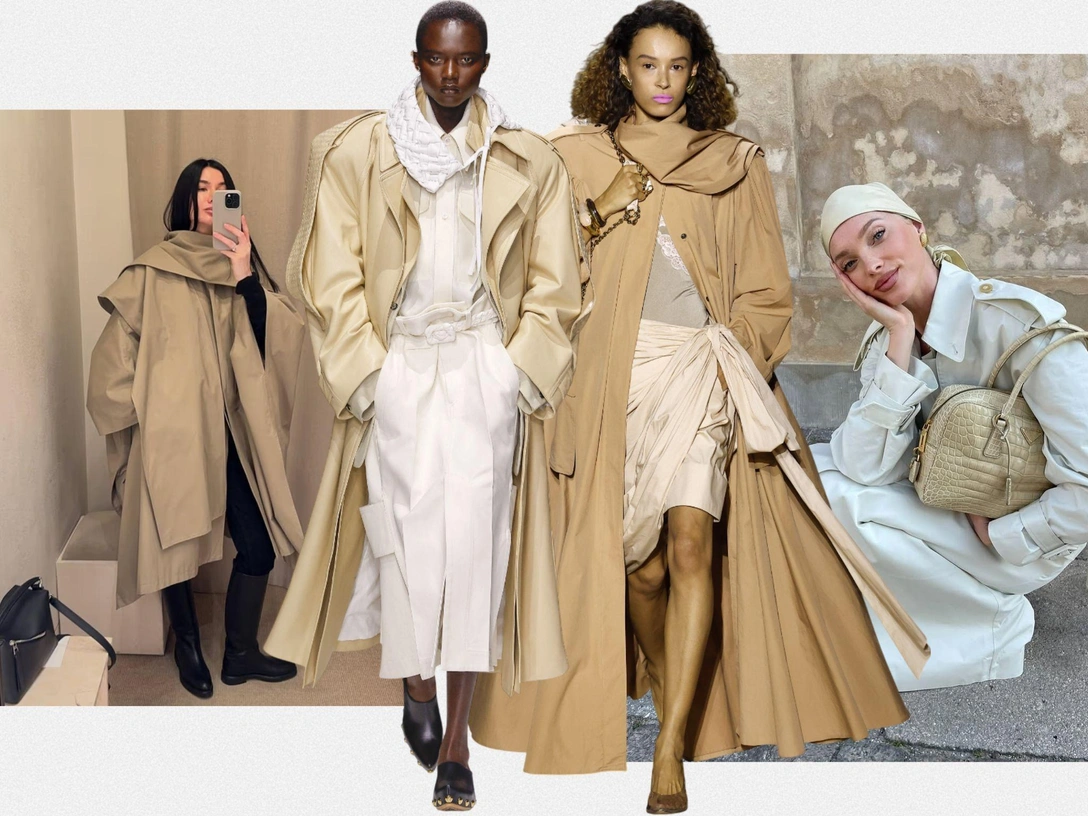 Какой плащ купить весной 2026 — 10 классных вариантов от российских дизайнеров | marieclaire.ru