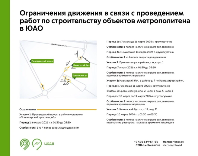 На схеме указано, где именно будет не проехать | Источник: Дептранс. Оперативно / T.me