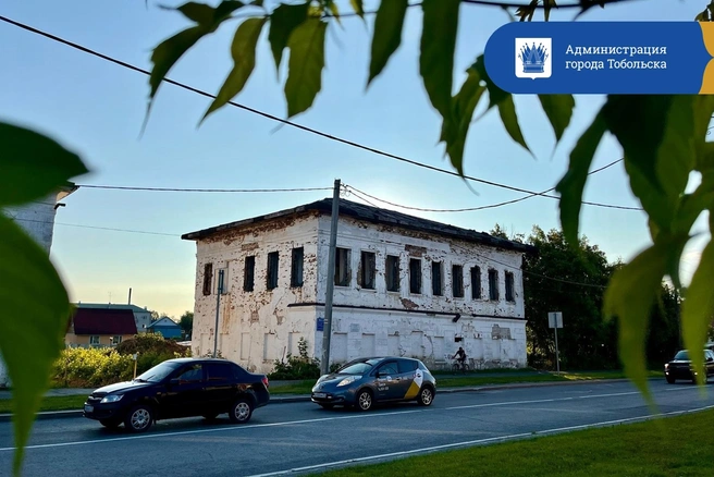Жилой дом № 22 на улице Ленина в Тобольске | Источник: Сообщество «Администрация города Тобольска» / Vk.com