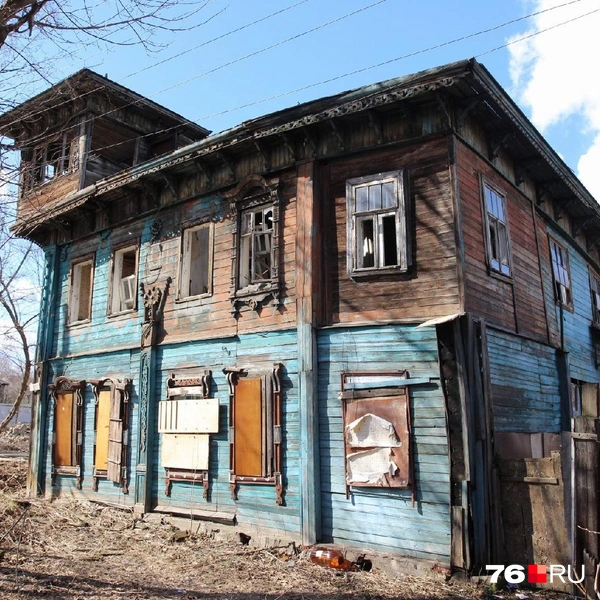 В доме частично рухнули перекрытия | Источник: Александра Мамонтова / 76.RU