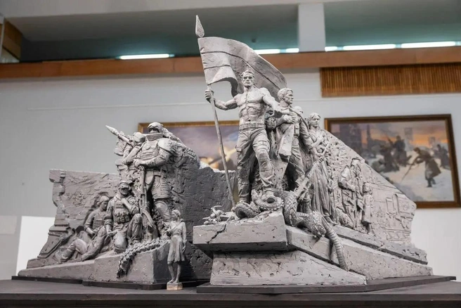 Макет в размере 1:6 показывали публике на прошлой неделе | Источник: пресс-служба аппарата губернатора Волгоградской области