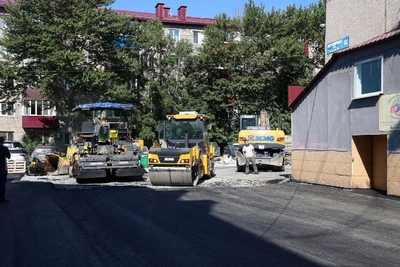 Ремонт дворов на Пограничной завершат к 1 сентября