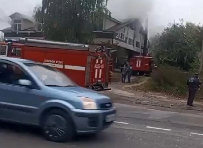 При пожаре в касимовском кафе никто не пострадал | ya62.ru