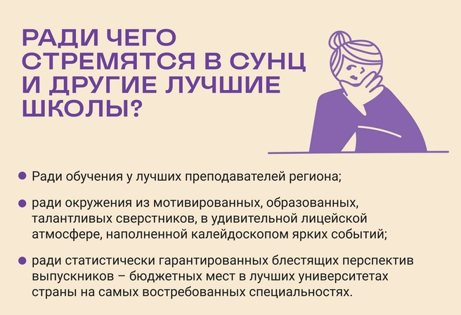 Ради чего стремятся в СУНЦ и другие лучшие школы | Источник: Ирина Калмыкова