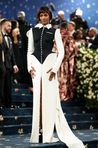 Зои Салдана на Met Gala 2025, 5 мая 2025 год