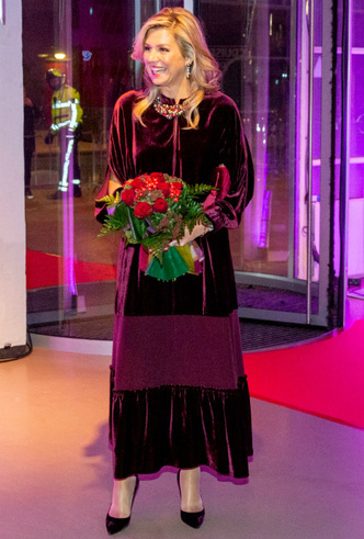 Королева Максима в Роттердаме, 11 декабря