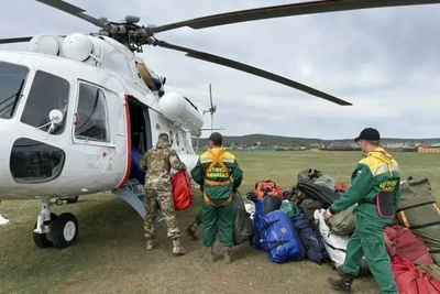 50 десантников-пожарных из Забайкалья вылетели в Красноярский край