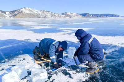 Лед Байкала — модель для изучения землетрясений
