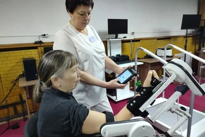 Сердобская больница получила аппарат для механотерапии