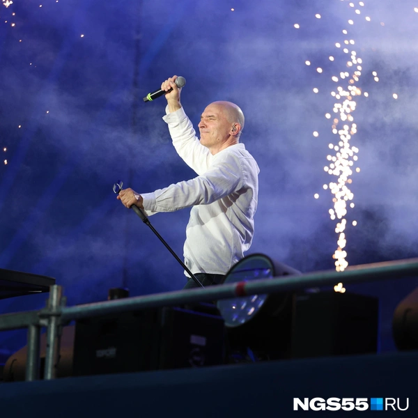 Державин вышел на сцену в 20:00 | Источник: Евгений Софийчук / NGS55.RU