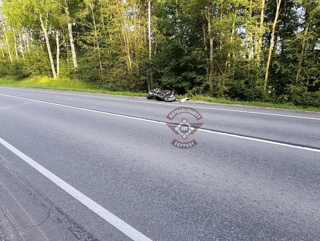 Два мотоциклиста пострадали в ДТП в Петербурге за один день — фото с места | Источник: Мотосолидарность ДТП / «ВКонтакте»