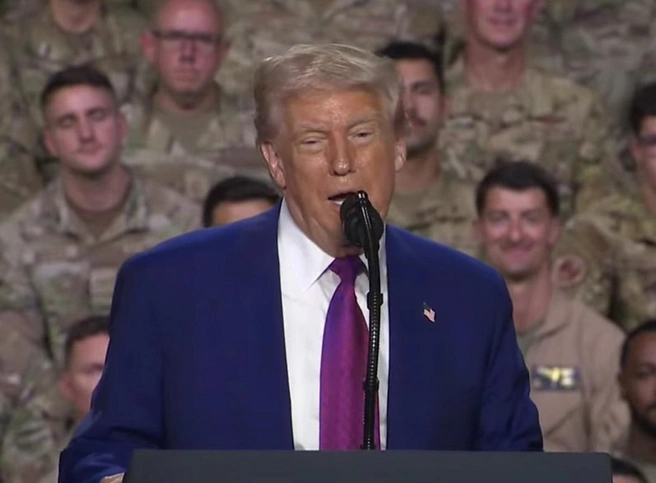 Трамп: меня не беспокоят утверждения о наращивании российских сил у Норвегии и Финляндии | Источник: The White House / YouTube