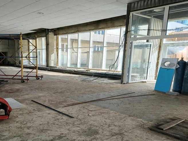 В начале года в здании начался ремонт. | Источник: Конкурсная документация Дом.рф