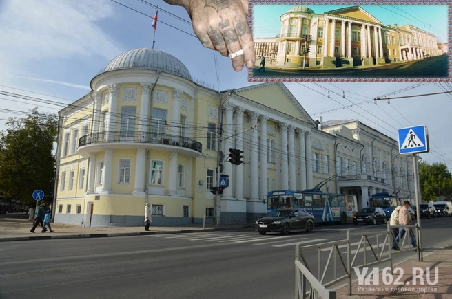 Перекресток улиц Ленина и Почтовой