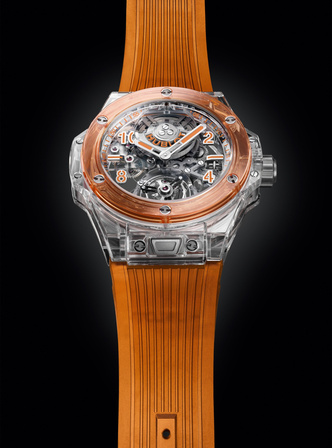 Hublot показали прозрачные часы с турбийоном, созданные в единственном экземпляре
