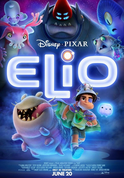 Постер мультфильма «Элио» | Источник: Pixar