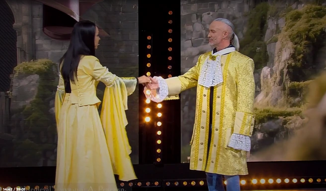 Танец в подарок жениху | Источник: 1tv.ru