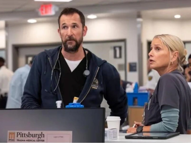 Источник: кадр из телесериала «Больница Питт» (18+), реж. Дэмиэн Маркано, Аманда Марсалис и др., HBO, 2025 год