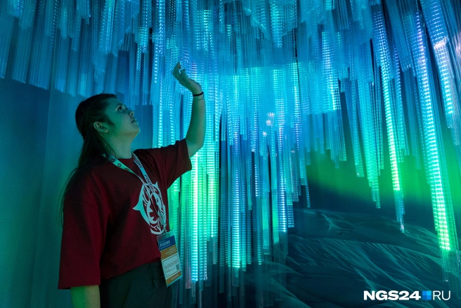 Северное сияние есть у нас дома | Источник: Мария Ленц / NGS24.RU