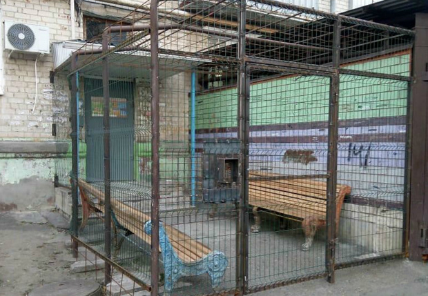 Фото №1 - На Ставрополье нашли «подъезд строгого режима» (фото)