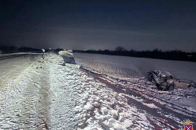 Man dies in truck crash near Volgograd
